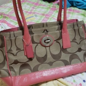 Coach purse used